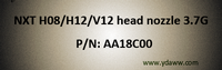 Nozzle 3.7G for Fuji NXT H08/H12/V12 head
